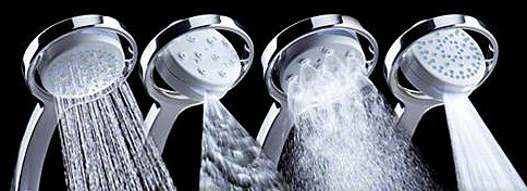 Example image of Mira 360 Four Spray 360R Shower Handset (White & Chrome).