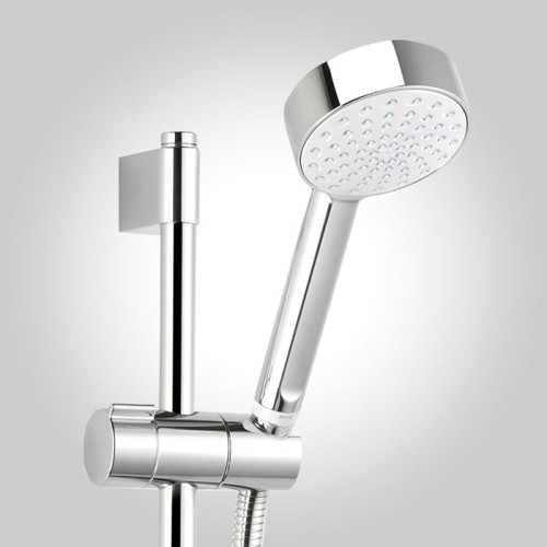 Example image of Mira Adept Concealed Thermostatic Shower Valve With Slide Rail Kit (Chrome).