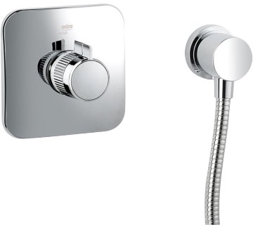 Example image of Mira Adept Concealed Thermostatic Shower Valve With Slide Rail Kit (Eco).