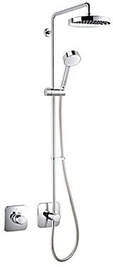 Larger image of Mira Adept Concealed Thermostatic Shower Valve With Rigid Riser Kit.