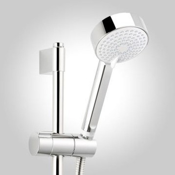 Example image of Mira Agile Exposed Thermostatic Shower Valve With Slide Rail Kit (Chrome).