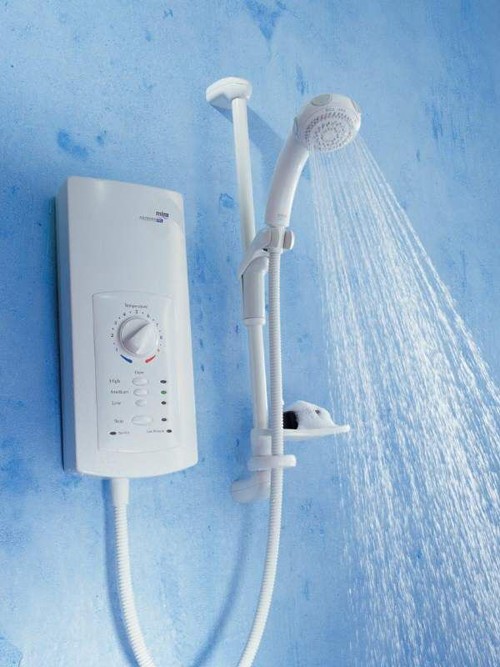 Larger image of Mira Electric Showers Mira Advance ATL 9.8kW thermostatic in white.