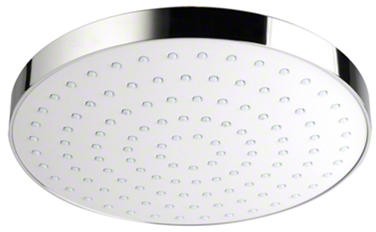 Larger image of Mira Beat Shower Head (250mm, White / Chrome).