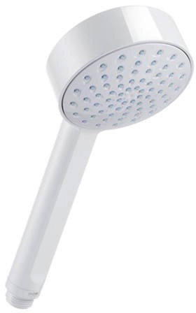 Larger image of Mira Beat Single Spray Shower Handset (White).