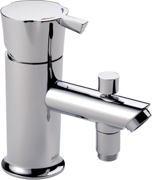 Larger image of Mira Discovery 1 Tap Hole Bath Shower Mixer Tap (Chrome).