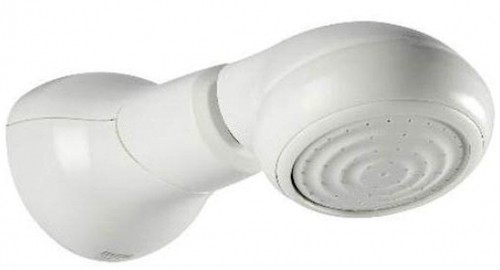 Larger image of Mira Everclear BIR Shower Head (White).