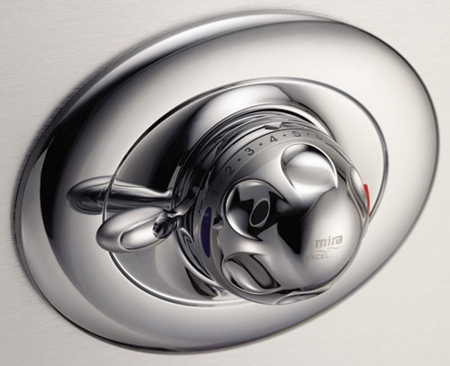 Larger image of Mira Excel Concealed Thermostatic Shower Valve Only.
