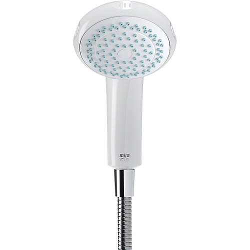 Larger image of Mira Logic Four Spray Shower Handset (White).