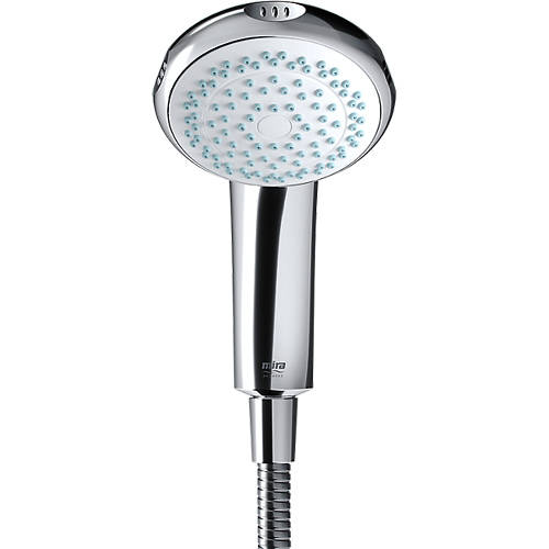 Larger image of Mira Logic Four Spray Shower Handset (Chrome).