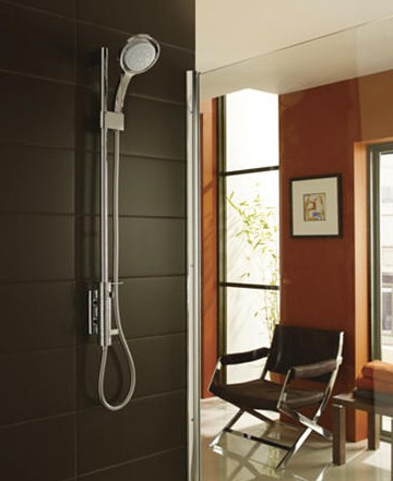 Example image of Mira Myline Mira EV Thermostatic Shower Set (Chrome).