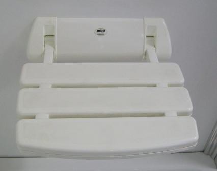 Larger image of Mira Accessories Mira Shower Seat (White).