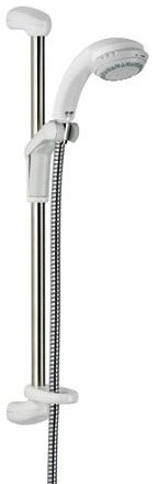 Larger image of Mira Response Slide Rail Kit (White & Chrome).