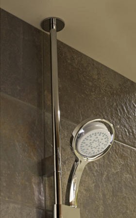 Example image of Mira Vision Ceiling Fed Digital Shower (High Pressure, Chrome).
