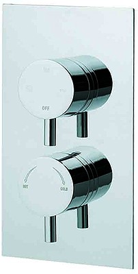 Example image of MX Showers Atmos Select Shower Valve With Slide Rail Kit & Round Head.