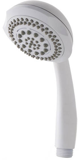 Example image of MX Showers InspiratIon QI Electric Shower (10.5kW, White & Chrome).