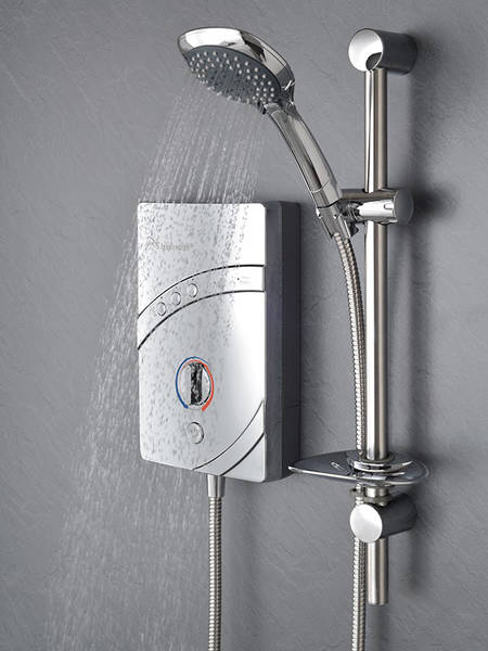 Larger image of MX Showers InspiratIon QI Electric Shower (8.5kW, Chrome).