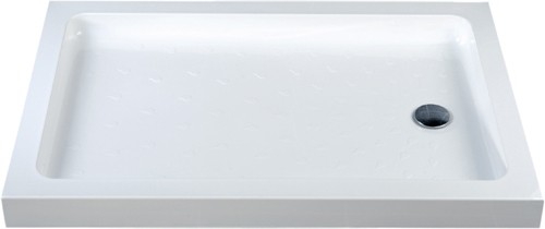 Larger image of MX Trays Acrylic Capped Rectangular Shower Tray. 1200x900x80mm.