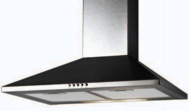 Example image of Osprey Hoods 1000mm Cooker Hood With Light (Black).