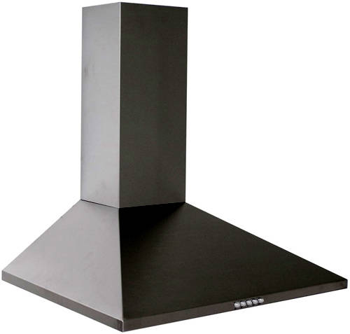 Larger image of Osprey Hoods 1100mm Cooker Hood With Light (Black).