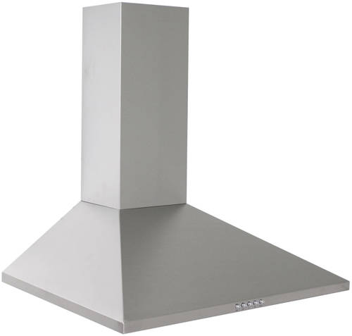 Larger image of Osprey Hoods 700mm Cooker Hood With Light (Stainless Steel).