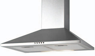 Example image of Osprey Hoods 700mm Cooker Hood With Light (Stainless Steel).