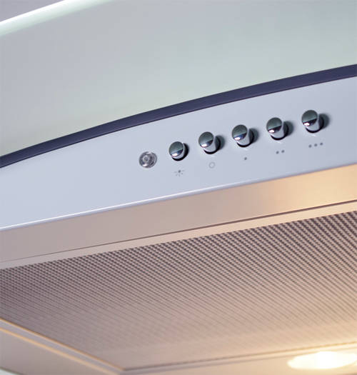 Example image of Osprey Hoods Cooker Hood With LED Lighting (White, 700mm).