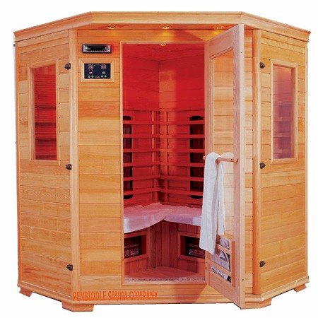 Larger image of PSC Sauna The Grande Infrared Corner Sauna for 3-4 people. Special Offer!