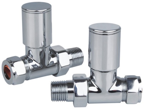 Example image of Phoenix Radiators Thermostatic Element Pack & Straight Valves  (150w).