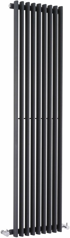 Larger image of Crown Radiators Cypress 4697 BTU Radiator (Anthracite). 405x1800mm.