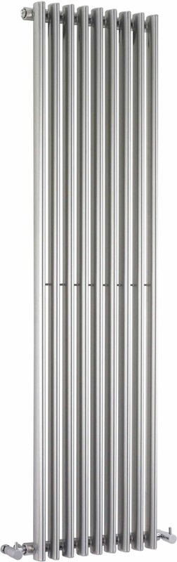 Larger image of Crown Radiators Cypress 4606 BTU Radiator (Silver). 405x1500mm.