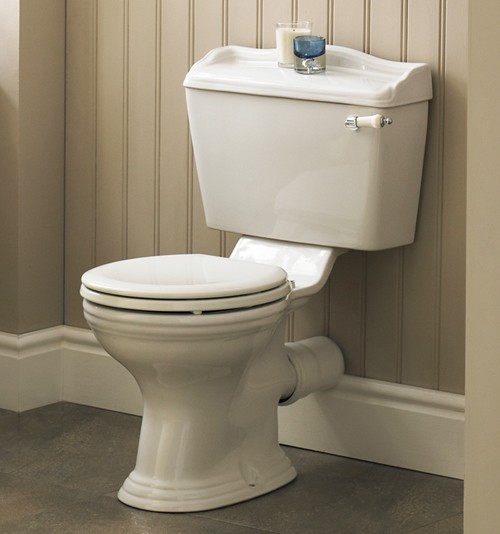 Example image of Crown Ceramics Ryther Toilet With Cistern & Soft Close Seat.
