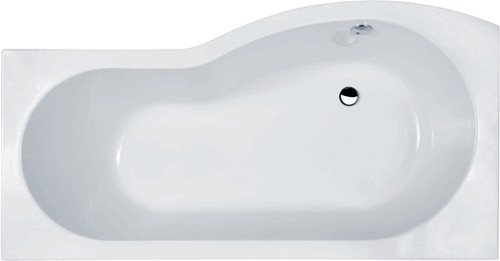 Example image of Crown Suites 1500mm Shower Bath Suite With Toilet & Basin (Left Handed).