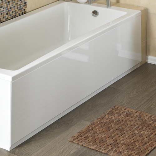 Larger image of Crown Bath Panels 1700mm Side Bath Panel (White, MDF).