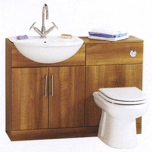 Larger image of daVinci Cherry bathroom furniture suite.  1100x810x300mm.