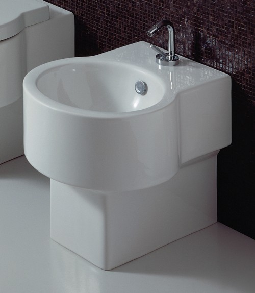 Larger image of Flame Back To Wall Bidet.