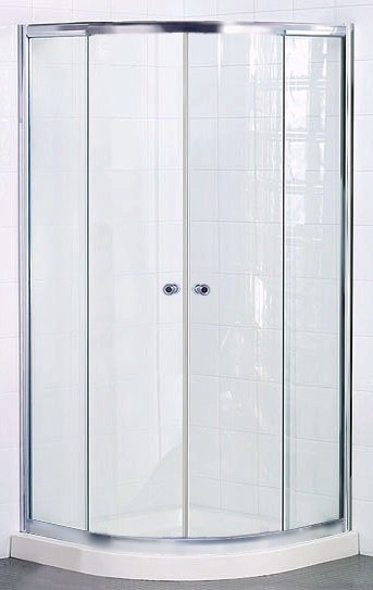 Larger image of Specials Shower enclosure 900x900 quad + stone resin tray & waste.