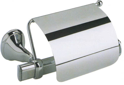 Larger image of Tecla Covered toilet roll holder.