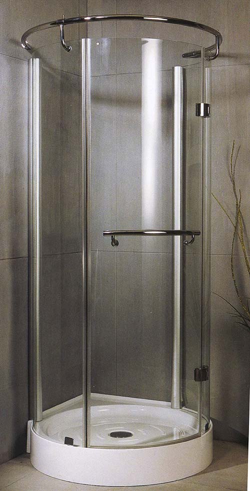 Larger image of Specials Circular quadrant shower enclosure with tray & waste.