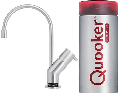 Larger image of Quooker Design Hot & Boiling Water Tap.  COMBI 2.2 (Stainless Steel).