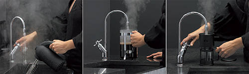 Example image of Quooker Classic Boiling Water Kitchen Tap. PRO11-VAQ (Polished Chrome).
