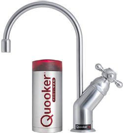 Larger image of Quooker Classic Boiling Water Kitchen Tap. PRO11-VAQ (Stainless Steel).