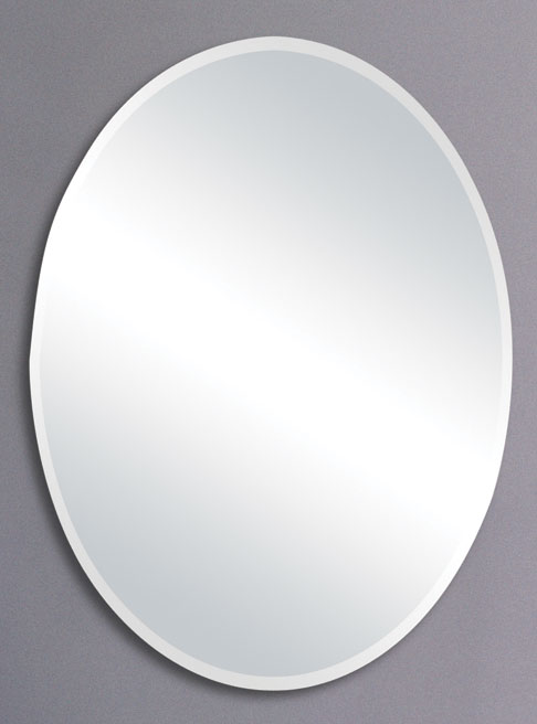 Larger image of Reflections Troy bathroom mirror.  Size 600x800mm.