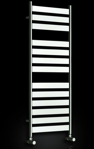 Larger image of Reina Radiators Carpi Towel Radiator (Chrome). 300x800mm.