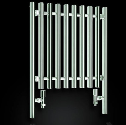 Larger image of Reina Radiators Pianoro Radiator (Chrome). 600x800mm.