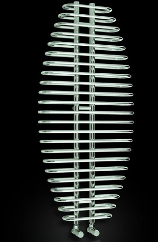 Larger image of Reina Radiators Teano Designer Towel Radiator (Chrome). 600x1300mm.