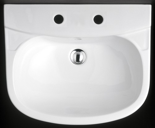 Larger image of RAK Amy 2 Tap Hole Basin. 550mm.