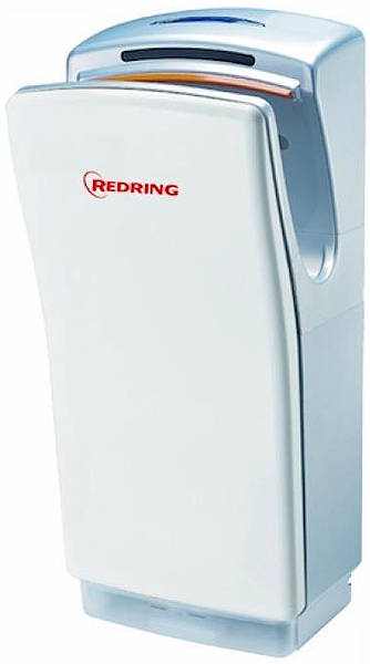 Larger image of Redring Autodry Rapid Commercial Hands-In Hand Dryer (White).