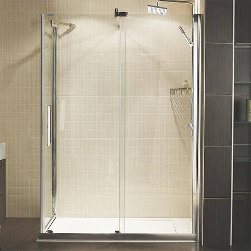 Larger image of Roman Desire Luxury Shower Enclosure (1200x800mm, LH).