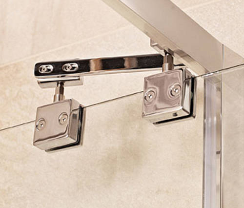 Example image of Roman Lumin8 Shower Enclosure With Inswing Door (1000x760mm).