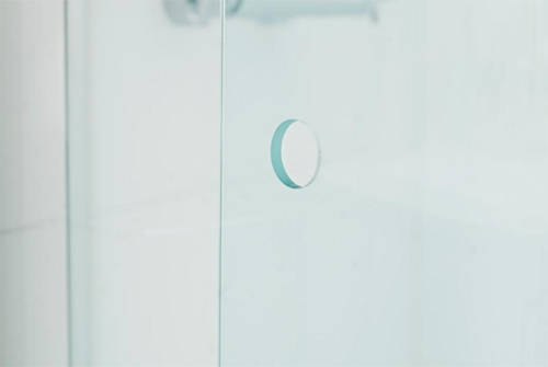 Example image of Roman Lumin8 Wave Walk In Shower Screen (1200mm).